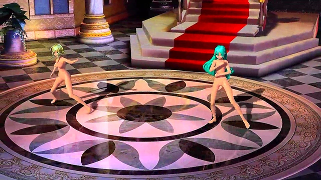 Miku and Gumi’s Steamy Unveiling in Cendrillon PV – Full Naked Fun