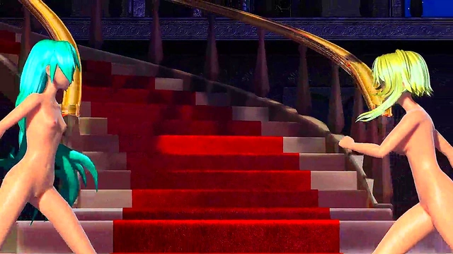 Miku and Gumi’s Steamy Unveiling in Cendrillon PV – Full Naked Fun