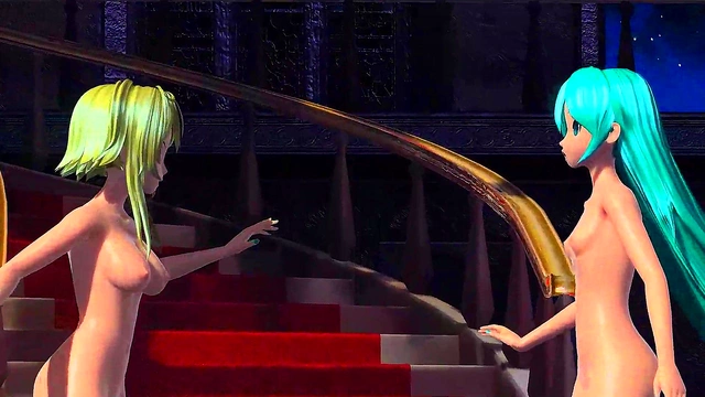 Miku and Gumi’s Steamy Unveiling in Cendrillon PV – Full Naked Fun