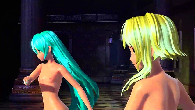 Miku and Gumi’s Steamy Unveiling in Cendrillon PV – Full Naked Fun
