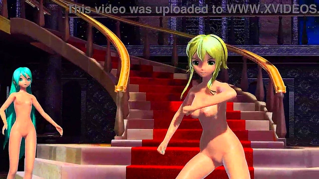 Miku and Gumi’s Steamy Unveiling in Cendrillon PV – Full Naked Fun