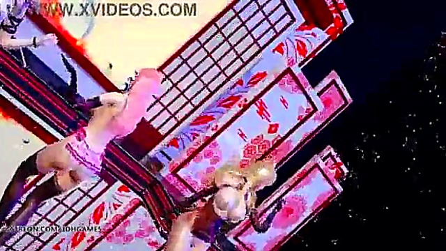 KDA Members' Steamy Nude Dance Party in MMD Hentai Cosplay Extravaganza