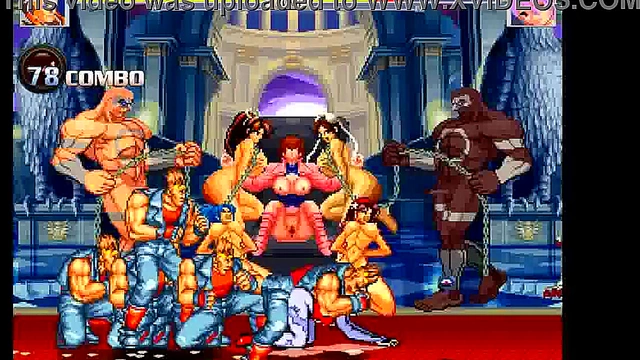 Lilith Dominates Hentai Mugen Battle Royale gangbang frenzy