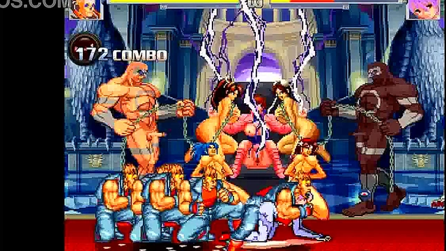 Lilith Dominates Hentai Mugen Battle Royale gangbang frenzy