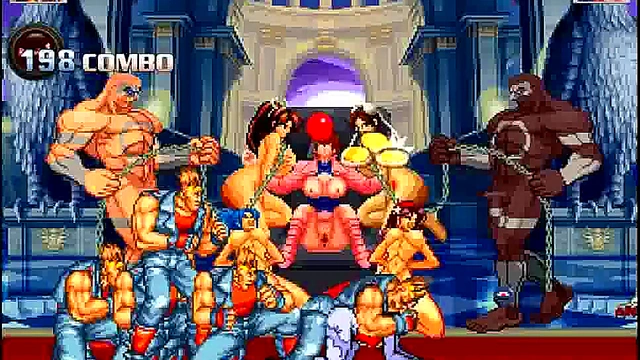 Lilith Dominates Hentai Mugen Battle Royale gangbang frenzy