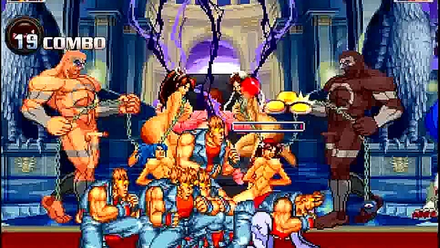 Lilith Dominates Hentai Mugen Battle Royale gangbang frenzy