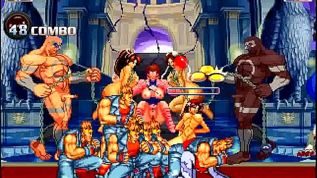 Lilith Dominates Hentai Mugen Battle Royale gangbang frenzy