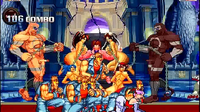 Lilith Dominates Hentai Mugen Battle Royale gangbang frenzy