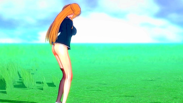 Asuna Yuuki’s Secret Outdoor Masturbation Fantasy Unveiled