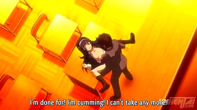Teacher Seduces Tiny 18+ Student in Steamy Hentai Classroom Encounter