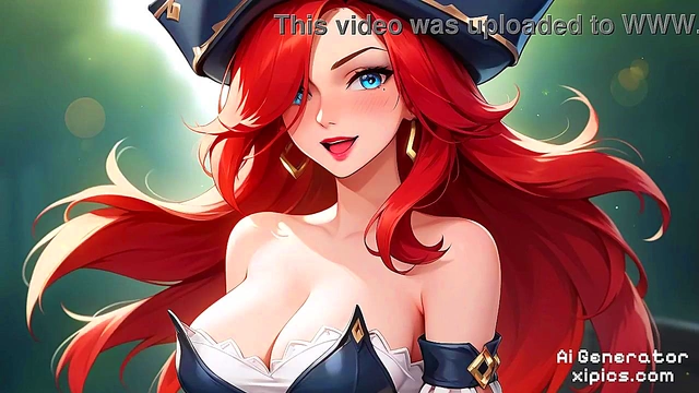 Miss Fortune Seduces Pirate Crew in Steamy League of Legends Hentai Fantasy
