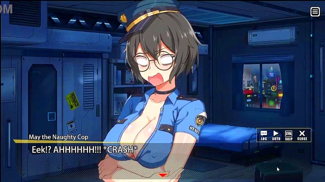 Cops & Desire – Naughty Officer Bred Against Window – Angelic Hentai Encounter