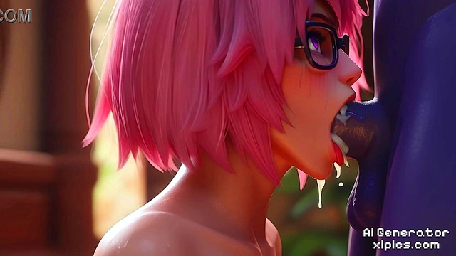 Mash Kyrielight’s Sensual Awakening in Fate GO – Steamy AI Art Collection