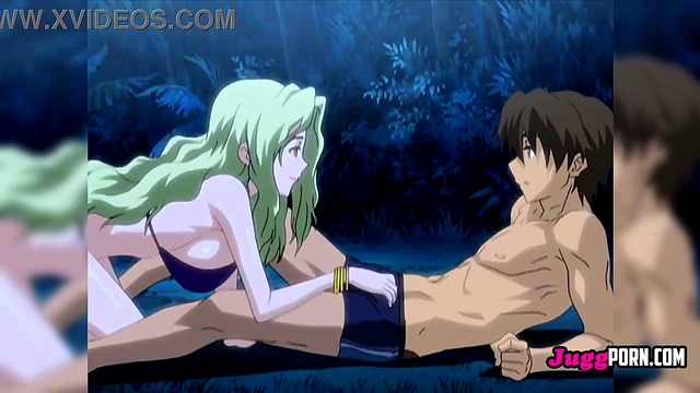 Blonde Tempts Resort Worker into Steamy Beach Night Encounter – Uncensored Hentai