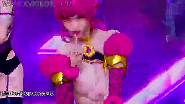 K/DA Girls 18+' Seductive Strip Tease – Ahri, Akali & Evelynn Heat Up 'How You Like That'