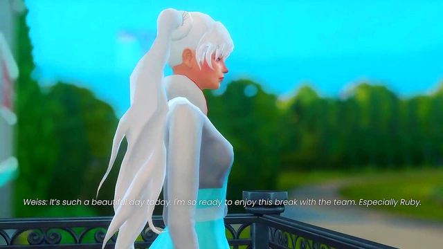 Dominates Blake in Steamy RWBY Lesbian Encounter – HD 3D Henti