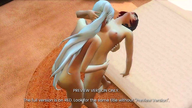 Dominates Blake in Steamy RWBY Lesbian Encounter – HD 3D Henti