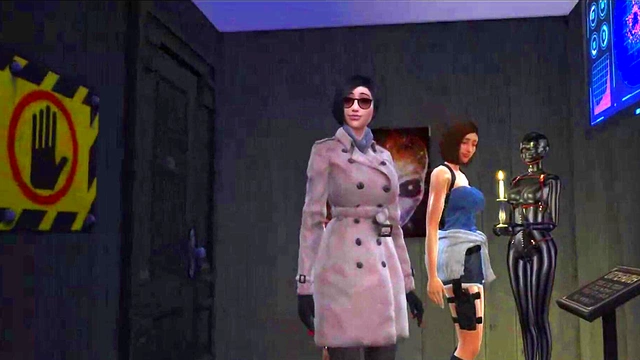 Jill, Claire & Ada’s Steamy Resident Evil Encounter Unfolds