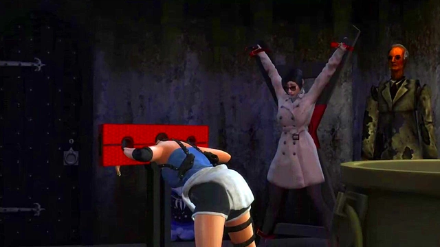 Jill, Claire & Ada’s Steamy Resident Evil Encounter Unfolds