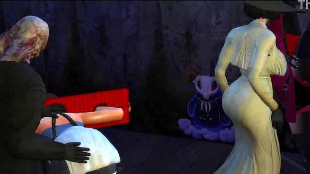 Jill, Claire & Ada’s Steamy Resident Evil Encounter Unfolds