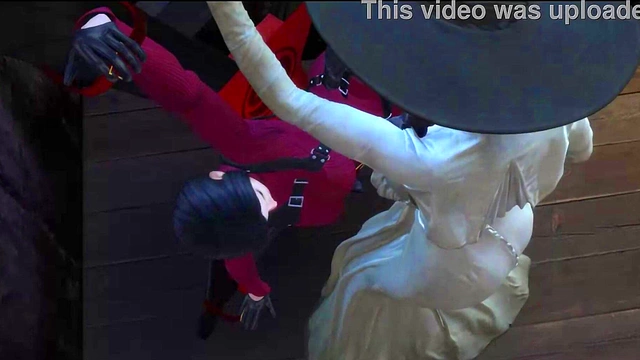 Jill, Claire & Ada’s Steamy Resident Evil Encounter Unfolds