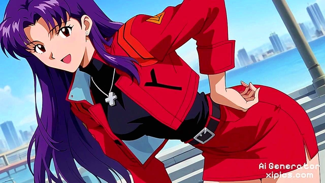 Misato Katsuragi’s Steamy Evangelion Nights – Hot Animated Desires Unleashed