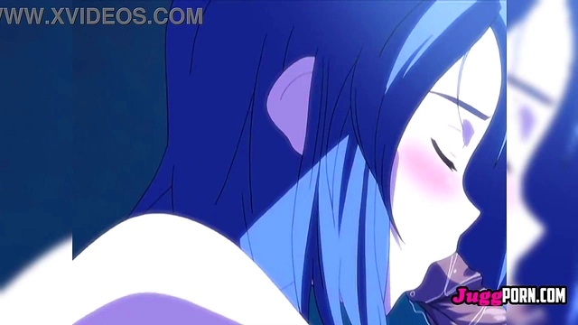 Blue-Haired Beauty Seduced at Resort by Best Friend’s Throbbing Cock – Uncensored Hentai