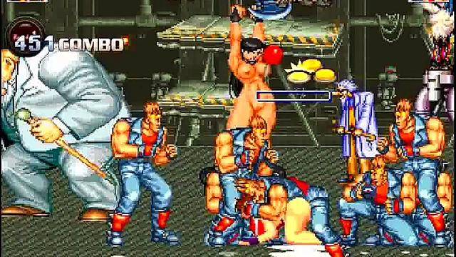 Mugen Mai Shiranui Dominated by Thugs - Nonstop Hentai Action