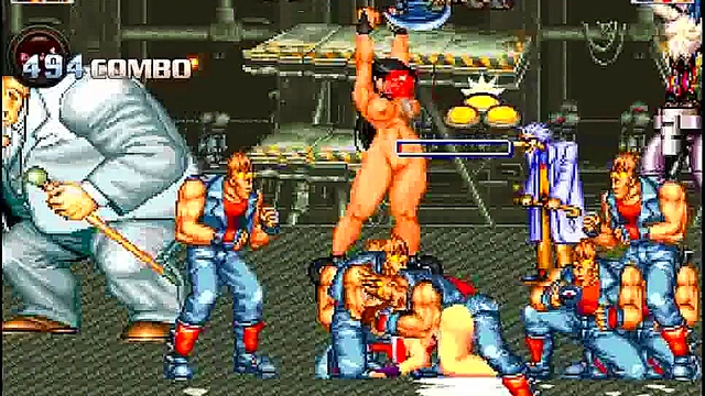 Mugen Mai Shiranui Dominated by Thugs - Nonstop Hentai Action