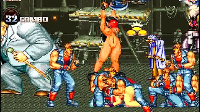 Mugen Mai Shiranui Dominated by Thugs - Nonstop Hentai Action