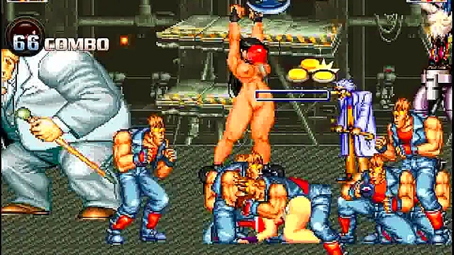 Mugen Mai Shiranui Dominated by Thugs - Nonstop Hentai Action