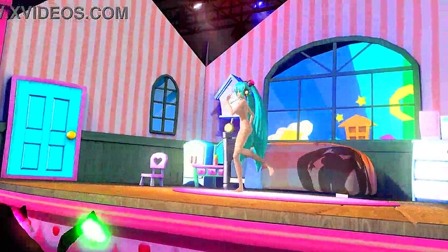 Miku’s Dreamy Uncensored Performance in Hatsune HoloPoe Visual Overhaul