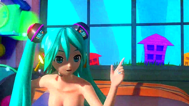 Miku’s Dreamy Uncensored Performance in Hatsune HoloPoe Visual Overhaul