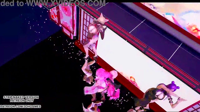 Tougen Renka’s Seductive MMD Dance – Ahri, Kai’Sa & Seraphine Heat Up LOL