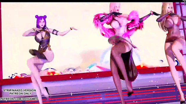 Tougen Renka’s Seductive MMD Dance – Ahri, Kai’Sa & Seraphine Heat Up LOL