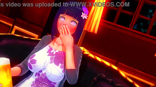 Naruto Shares Steamy Moment with Hinata in Forbidden Leaf Village Encounter