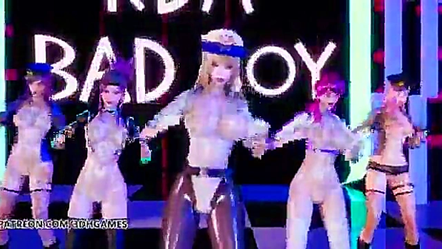 Red Velvet Performs Seductive Bad Boy 18+ Dance as K/DA Members Join the Heat