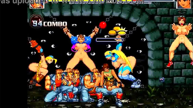 Lara Croft Dominates Hentai Mugen World in Wild gangbang Adventure