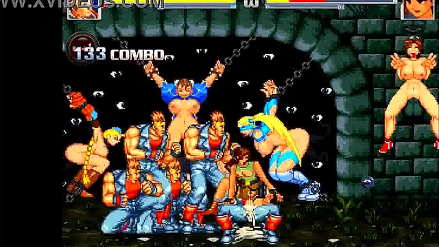 Lara Croft Dominates Hentai Mugen World in Wild gangbang Adventure