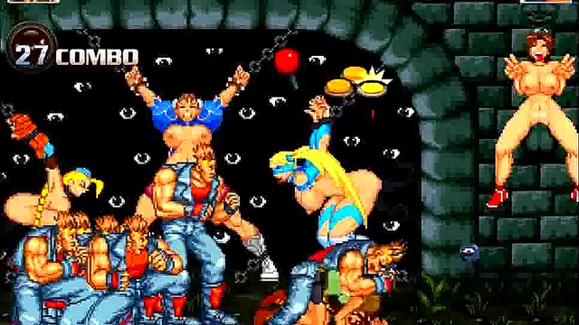 Lara Croft Dominates Hentai Mugen World in Wild gangbang Adventure