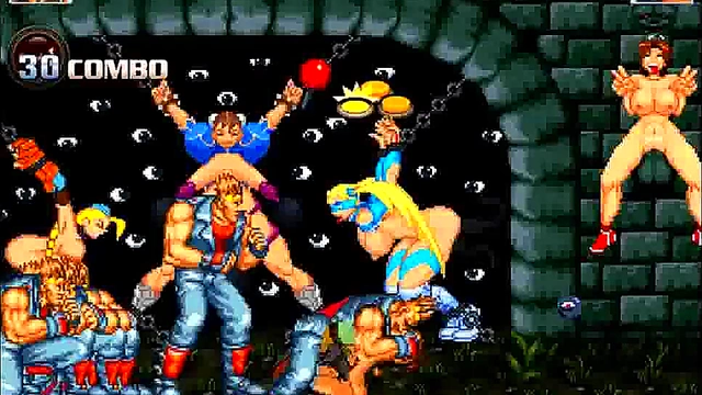 Lara Croft Dominates Hentai Mugen World in Wild gangbang Adventure