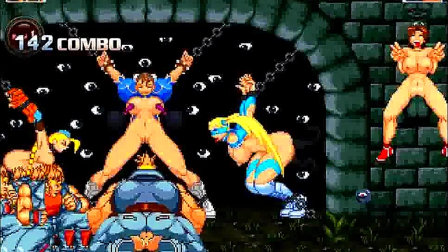 Lara Croft Dominates Hentai Mugen World in Wild gangbang Adventure