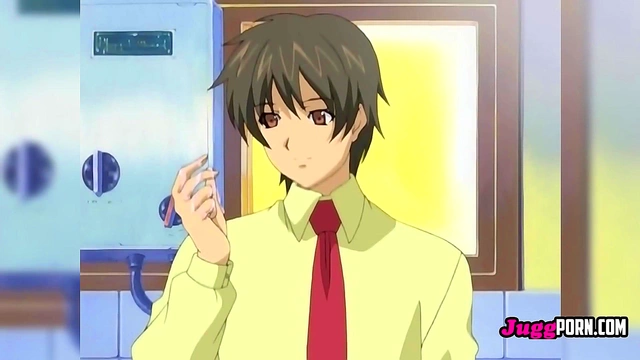 Pink-Haired Bombshell Takes Teacher's Cock Hard in Steamy Kitchen Fuck - UNCENSORED