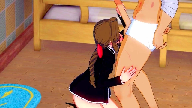 Aerith Seduces Villain for Forbidden Pleasure - Dark Hentai Fantasy