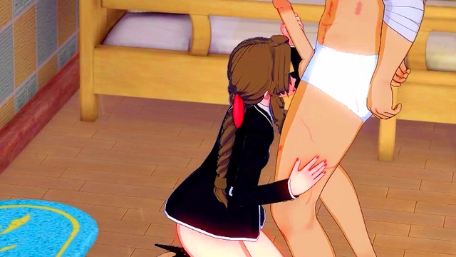 Aerith Seduces Villain for Forbidden Pleasure - Dark Hentai Fantasy