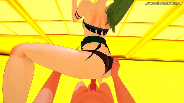 Frieren Enjoys Ubel’s Wild Ride & Takes His Load on Her Breasts – Hot Hentai