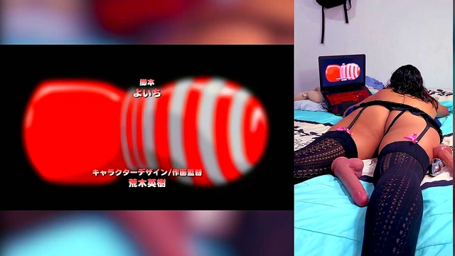 Stepbrother in Lingerie Floods My Throat With Cum – Wild Hentai Reaction