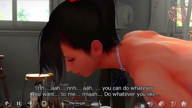 Japanese Uncensored Doggystyle Hentai with creampie – Wild 3D Action