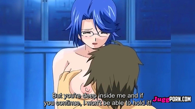 Blue-Haired Student Seduced by Teacher’s Forbidden Touch – Uncensored Hentai