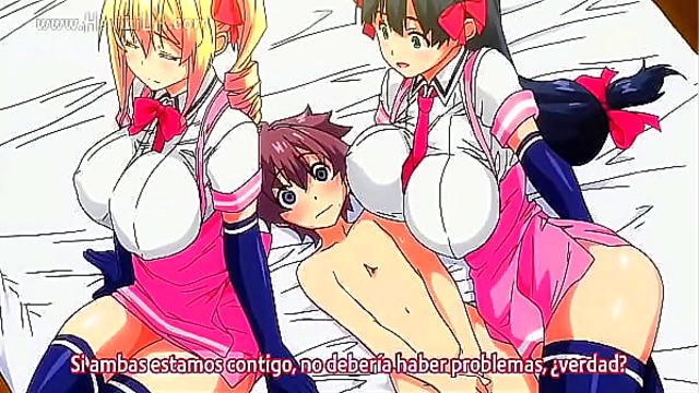 Intimate Hentai Threesome Adventure with My Lover by Your Side